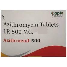 Azithroend 500mg Tablet, Azithromycin 500mg, Price, Uses, Side Effects –Drugcarts