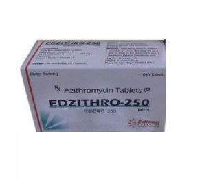 Edzithro 250mg Tablet, Azithromycin 250mg, Price, Uses, Side Effects –Drugcarts