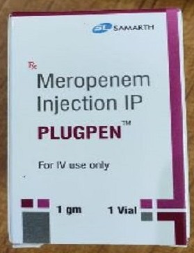Plugpen 1000mg Injection, Meropenem 1000mg, Price, Uses, Side Effects - Drugcarts