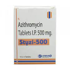 Styzi 500mg Tablet, Azithromycin 500mg, Price, Uses, Side Effects –Drugcarts