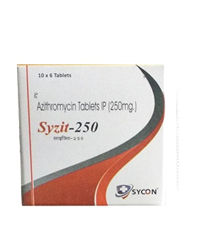 Syzit 250mg Tablet, Azithromycin 250mg, Price, Uses, Side Effects –Drugcarts