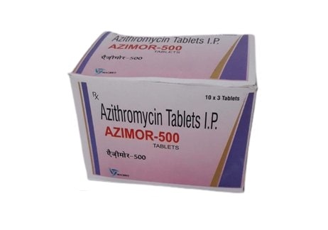 Azimor 500mg Tablet, Azithromycin 500mg, Price, Uses, Side Effects –Drugcarts