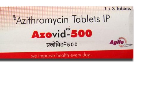 Azovid 500mg Tablet, Azithromycin 500mg, Price, Uses, Side Effects –Drugcarts