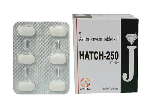 Hatch 250mg Tablet, Azithromycin 250mg, Price, Uses, Side Effects –Drugcarts