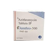 Jemthro 500mg Tablet, Azithromycin 500mg, Price, Uses, Side Effects –Drugcarts