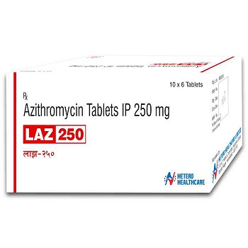 Laz 250mg Tablet, Azithromycin 250mg, Price, Uses, Side Effects –Drugcarts